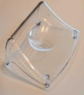 BED PILLOW - ACRYLIC CLEAR BED PILLOW - ACRYLIC CLEAR