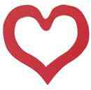 ADHESIVE HEARTS - 3 in 1 - Roll ADHESIVE HEARTS - 3 in 1 - Roll