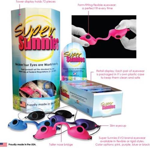 EVO FLEX SUNNIES - Asst Colors - Display EVO FLEX SUNNIES - Asst Colors - Display