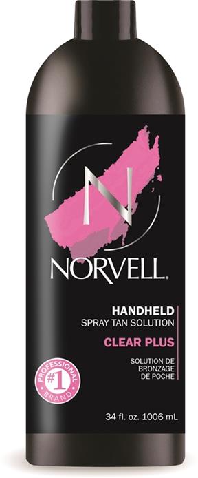 NORVELL CLEAR PLUS Spray Tan Solution - 34oz Btl