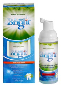 FOAM BRIGHT TEETH WHITENING - Can - BB