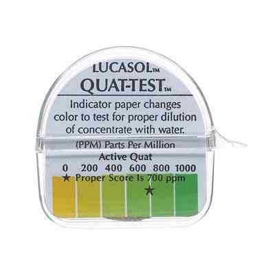 LUCASOL QUAT TESTER STRIPS