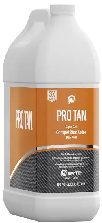 ProTan Super Dark Competition Color Overnight Base Coat Spray Tan Solution - Gallon